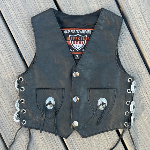 Other - Kids Leather Vest by: Interstate Leather